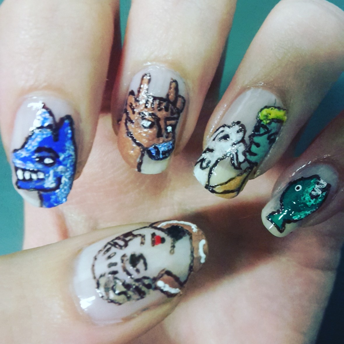 Gerald of Wales Nail Art