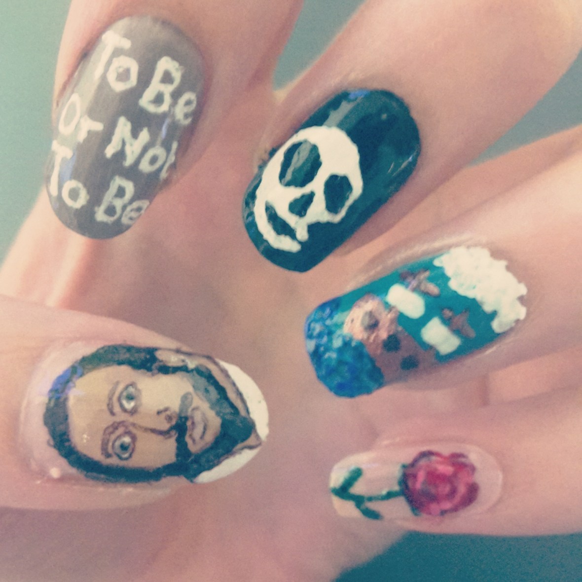 Shakespeare Nail Art
