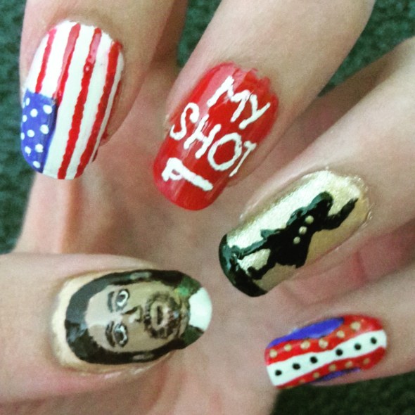 Hamilton Nail Art