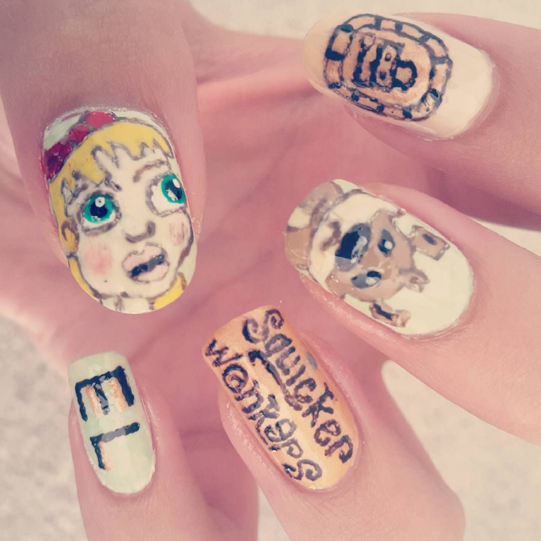 The Squickerwonkers Nail Art